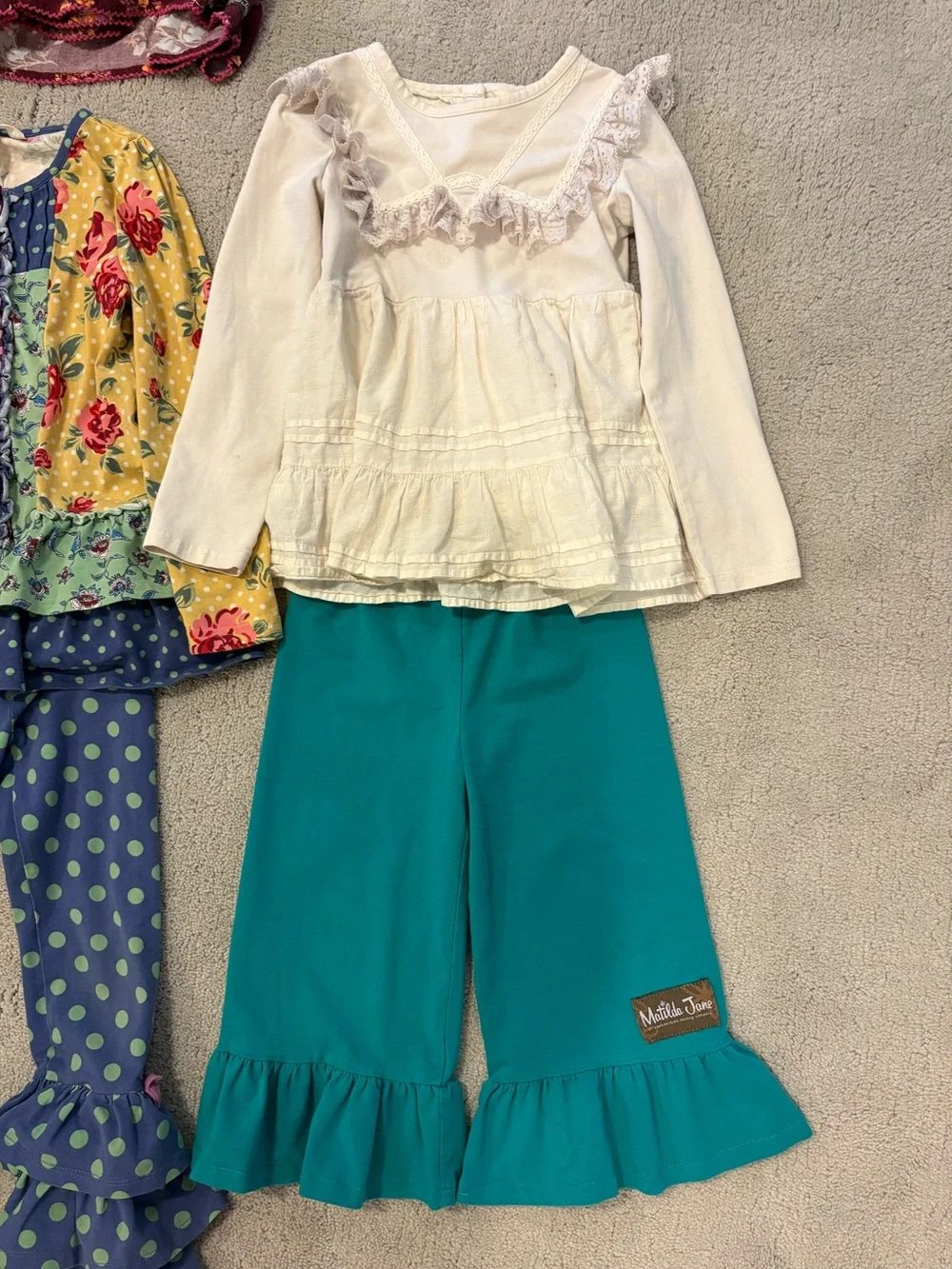 Matilda Jane Girl’s Clothing Fall Winter Bundle Lot Size 6 Fun Cute